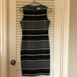 Calvin Klein striped dress